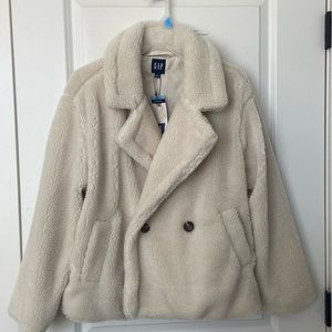 Gap Sherpa Teddy Bear Jacket L